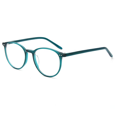 Women Calypso Eyeglasses: Khloe -Green - SpecSMART Eye Clinic (Diagonal View)